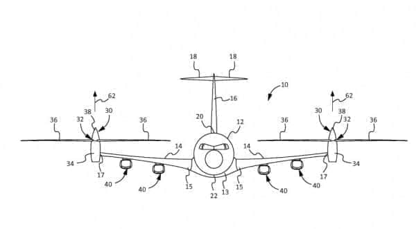 波音公司新专利：垂直起降可载100人的新型客机