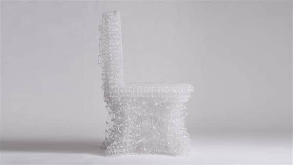 3D打印笔妙笔生花 艺术家绘制真正座椅