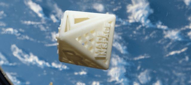 第一个私人3D打印物体进入地球轨道